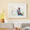 Cadre blanc avec passe-partout Lifestyles de Studio Décor